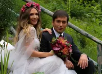 Galerie FOTO: Adela Popescu şi Radu Vâlcan s-au căsătorit