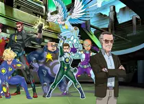 Stan Lee a devenit personaj animat la Cartoon Network