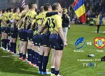 TVR 1 transmite, sâmbătă, meciul de rugby România-Tonga