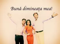 TVR 2 are un matinal nou: „Bună dimineaţa mea”