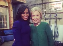 „Scandal” a primit-o pe Hillary Clinton pe platouri