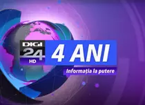 Mâine, 1 martie, Digi 24 împlinește 4 ani