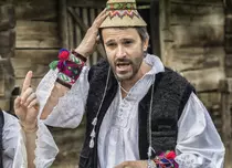 Nicolai Tand a gătit mâncare la ceaun chiar la el acasă