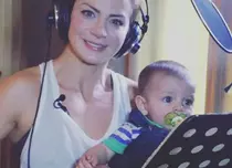 Silvia Navarro a cucerit reţelele de socializare cu fiul ei