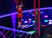 FOTO. Ruby, la un pas de accidentare, la „Next Star”