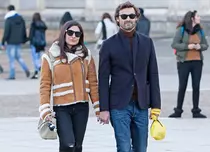 Ana Brenda Contreras şi Ivan Sanchez, împreună pe străzile din Madrid