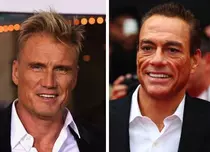Dolph Lundgren si Jean-Claude Van Damme, parteneri la cinema