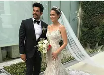 FOTO. Nunta anului în Turcia. Burak Özçivit („Dragoste infinită”) şi Fahriye Evcen s-au căsătorit