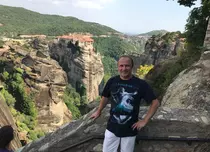 Grig Chiroiu a fost pentru prima dată în Grecia. A vizitat Salonic, Meteora, Atena și 3 insule