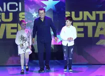 Nea Mărin apare pentru prima oară alături de nepoții săi, într-un show de televiziune