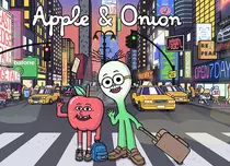 De luni, 10 septembrie, Cartoon Network difuzează un nou serial animat: „Măr și Ceapă”