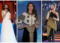 GALERIE FOTO. Ce ținute a purtat Iuliana Tudor în ultima seară a Festivalului Cerbul de Aur 2018