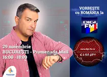Lucian Mîndruță va petrece săptămâna Centenarului în șase mari orașe ale țării alături de DIGI FM