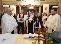 GALERIE FOTO. Iuliana Tudor a fost nașă de botez pentru a șasea oară