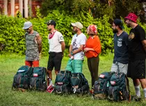 GALERIE FOTO. Marți seară, la Antena 1, CRBL și Oase au fost salvați de elefantul verde la „Asia Express”