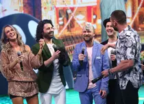 GALERIE FOTO. Șerban Copoț, Cezar Ouatu și Maria Cârneci intră în jocul măștilor, la „Scena misterelor”