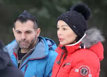 Se naște o idilă în fermă? Toți concurenții din fermă sunt cu ochii pe Brigitte și Florin Pastramă!