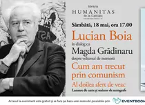 Sâmbătă, 18 mai, Editura Humanitas lansează cartea „Cum am trecut prin comunism. Al doilea sfert de veac“