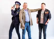 Actorul Teodor Corban, în rolul primarului din „Mangalița”. Cine sunt ceilalți actori care joacă în noul serial de comedie de la Antena 1