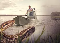 Postul History transmite serialul documentar „Oamenii mlaștinilor: Invazia șerpilor”