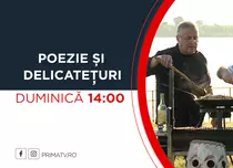 Cornel Palade, invitat la "Poezie și delicatețuri" cu Mircea Dinescu