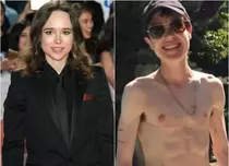 Elliot Page, primele imagini după operația de bust care i-a completat transformarea