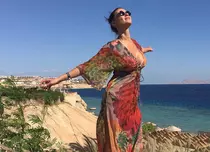 Ramona Bădescu a revenit, după 4 ani, în România: „Facem nunta împreună cu botezul”