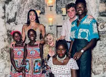 Madonna, imagine rară cu toți cei șase copii. Iubitul de 27 de ani i-a fost alături