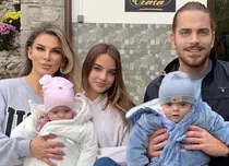 Alina Laufer, la spital cu bebelușul de numai 8 luni. „Cred că a luat o bacterie”