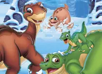 „Începuturile familiei Crood” și seria „Tărâmul uitat de timp”, în februarie, la Minimax