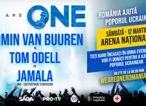 Concert caritabil: Armin van Buuren, Tom Odell și Jamala vor urca sâmbătă, 12 martie, pe scena WE ARE ONE!