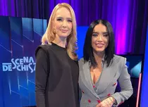 Teodora Tompea prezintă prima ediție a noii emisiuni de la Digi24. Adelina Pestrițu este primul invitat