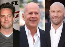 John Travolta și Matthew Perry au reacționat după diagnosticul primit de Bruce Willis. Ce mesaje au transmis