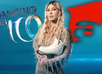 Sore se antrenează 3 ore pe zi pentru „Dancing on Ice: Vis în doi”. Pe cine place fetița ei, Erin
