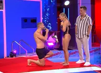 Maria Constantin, cerută de soție de Robert Stoica în timpul filmărilor „Splash! Vedete la apă”
