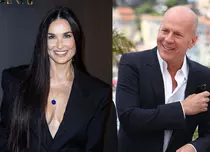 Demi Moore și Bruce Willis, reuniune de familie! Cum s-au fotografiat alături de fiicele lor și actuala soție a actorului