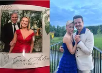 Ce ținute au purtat vedetele la nunta Ginei Pistol și a lui Smiley. Andreea Esca a optat pentru două rochii