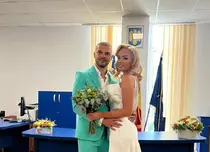 Maria Constantin și Robert Stoica s-au căsătorit. Primele imagini de la nuntă