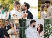 Nunțile anului 2023. Cuplurile de vedete care și-au jurat iubire veșnică