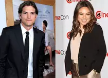 FOTO: Ashton Kutcher se iubește cu Mila Kunis