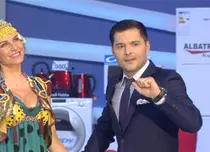 Anna Lesko îl inhibă pe Liviu Vârciu, la “Roata Norocului”