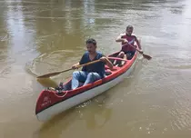Răzvan Simion, aventură pe apele Mureşului