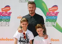 David Beckham este un tată strict