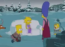 „Familia Simpson”, omagiu pentru „Regatul de gheață”