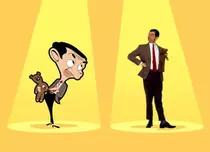 Mr. Bean vine la Boomerang