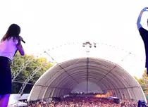 Alexandra Bădoi a cântat pe aceeași scenă cu Armin Van Buuren