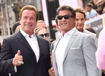 Schwarzenegger l-a invitat Stallone la premiera „Terminator Genisys”. VIDEO