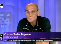Ne vom mai întâlni cu Cristian Tudor Popescu în septembrie