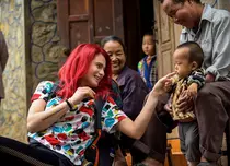 Raluka, primele impresii despre meniul asiaticilor: „Ei mănâncă tot ce mișcă, deci practic nu știam ce mâncăm...”