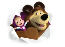 Serialul animat „Masha și ursul” vine din 25 decembrie la Minimax